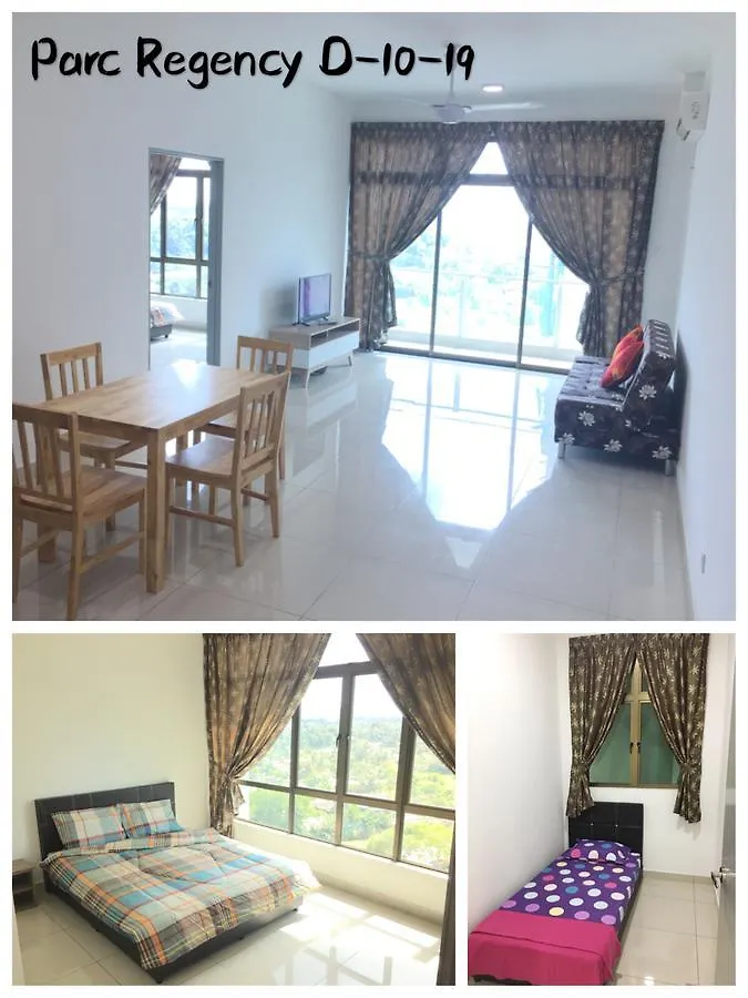 펜션 Parc Regency Serviced Apartment D-10-19 조호르 바루